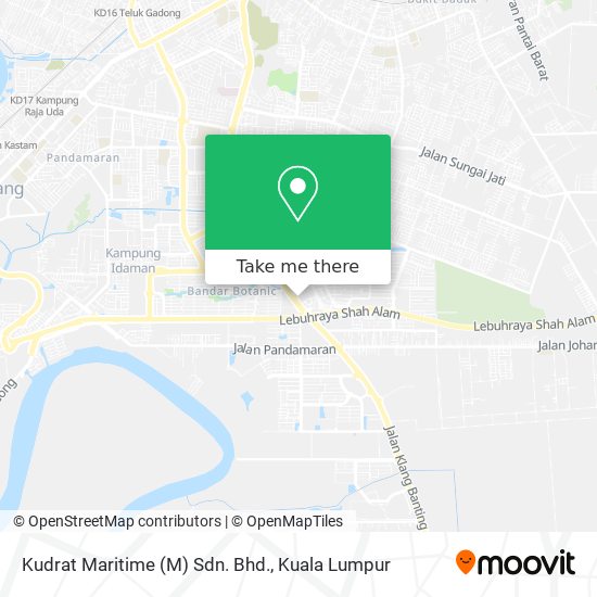 Kudrat Maritime (M) Sdn. Bhd. map