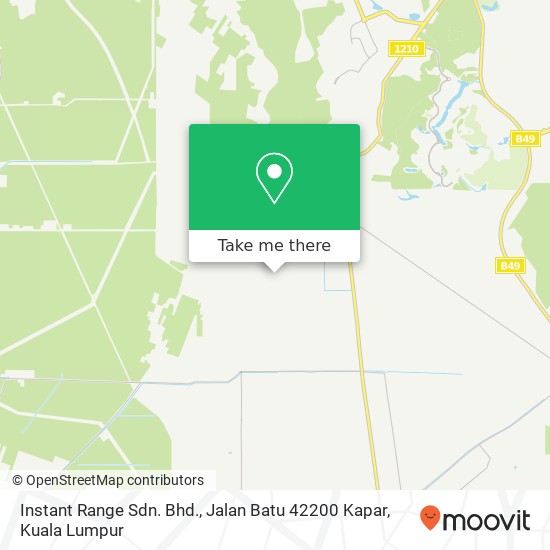 Peta Instant Range Sdn. Bhd., Jalan Batu 42200 Kapar
