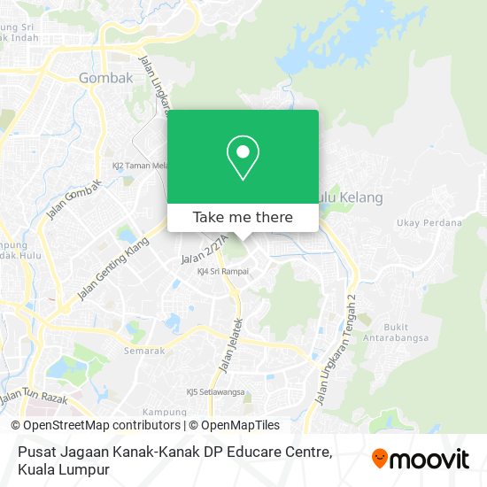 Pusat Jagaan Kanak-Kanak DP Educare Centre map