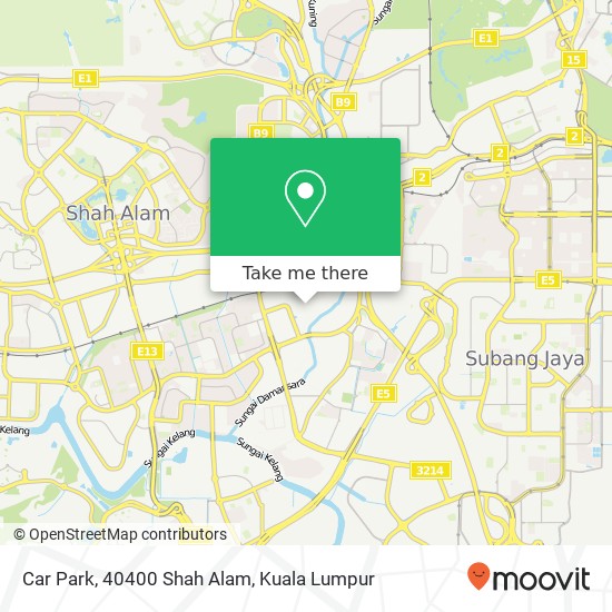 Peta Car Park, 40400 Shah Alam