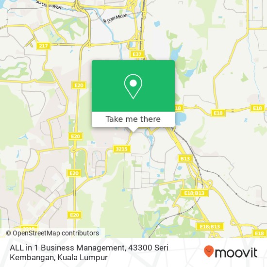 ALL in 1 Business Management, 43300 Seri Kembangan map