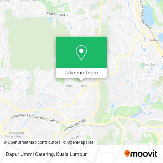Peta Dapur Ummi Catering