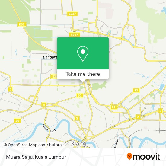 Muara Salju map