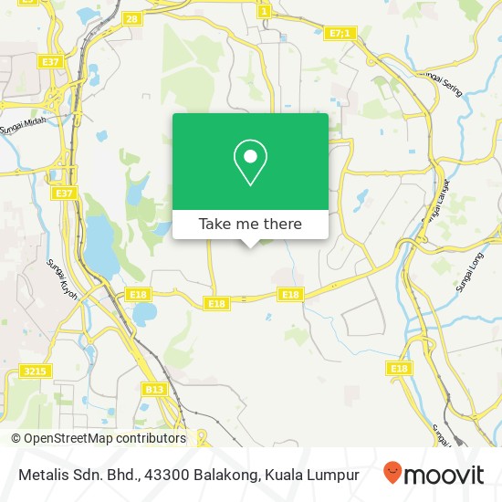 Metalis Sdn. Bhd., 43300 Balakong map