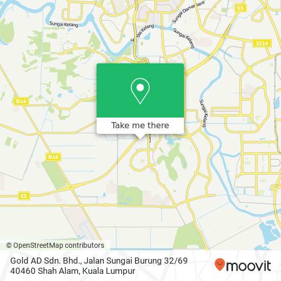 Peta Gold AD Sdn. Bhd., Jalan Sungai Burung 32 / 69 40460 Shah Alam