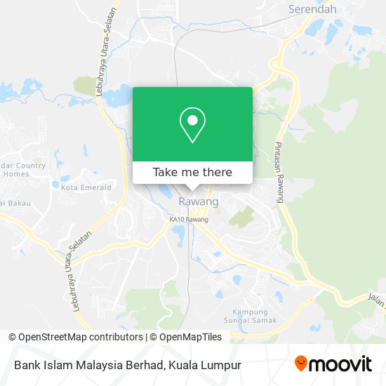 Peta Bank Islam Malaysia Berhad