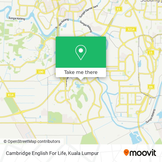 Cambridge English For Life map