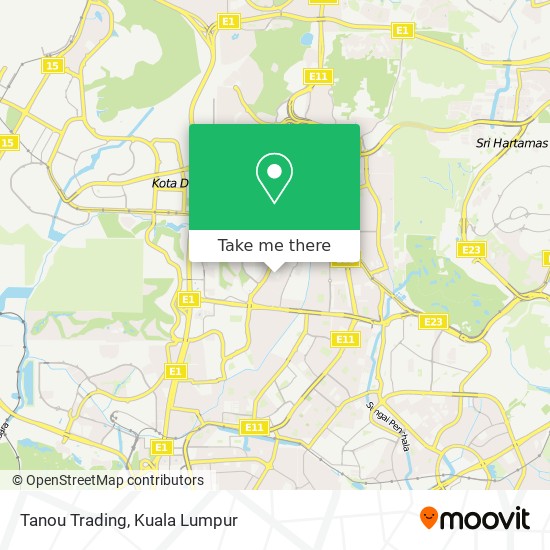 Tanou Trading map