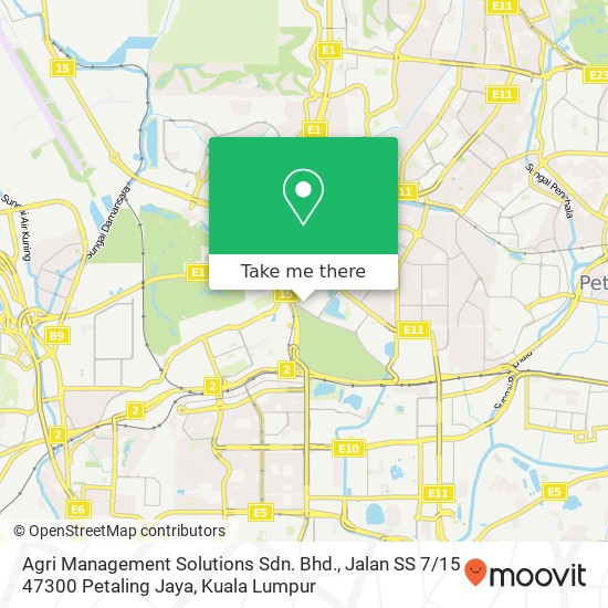 Peta Agri Management Solutions Sdn. Bhd., Jalan SS 7 / 15 47300 Petaling Jaya