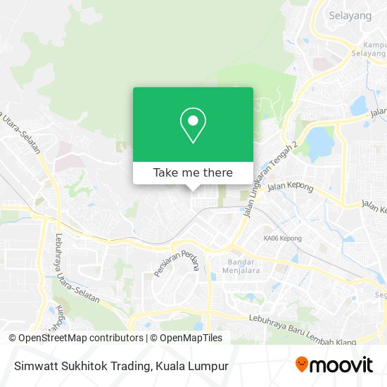 Peta Simwatt Sukhitok Trading