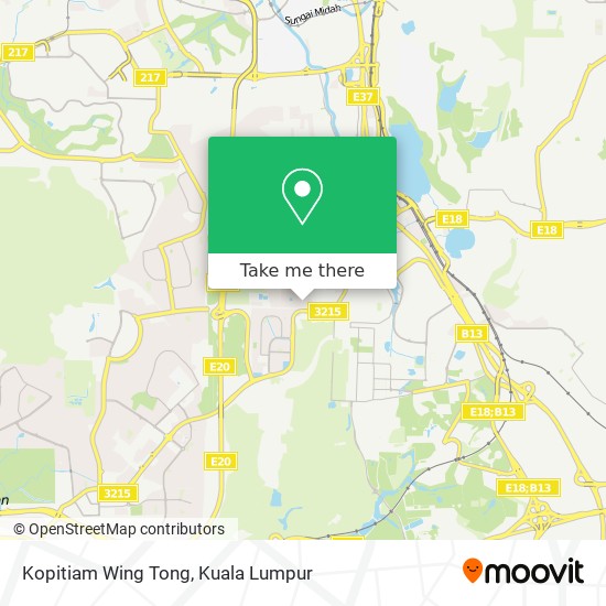 Kopitiam Wing Tong map