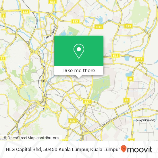 Peta HLG Capital Bhd, 50450 Kuala Lumpur