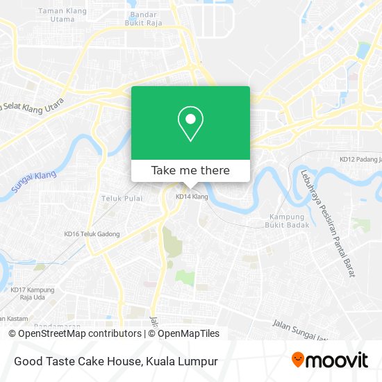 Good Taste Cake House map