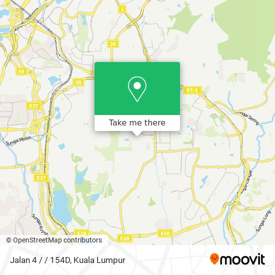 Jalan 4 / / 154D map