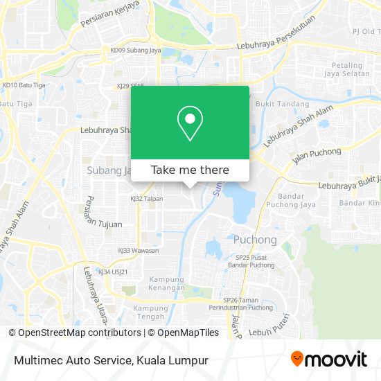 Multimec Auto Service map