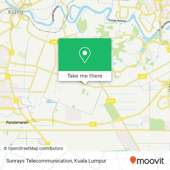 Sunrays Telecommunication map