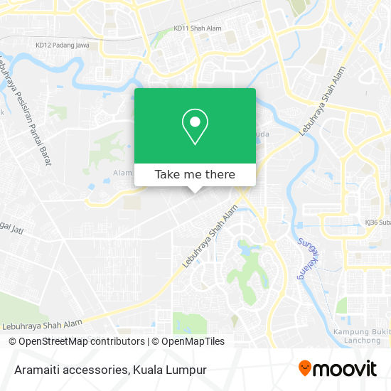 Aramaiti accessories map