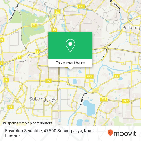 Envirolab Scientific, 47500 Subang Jaya map