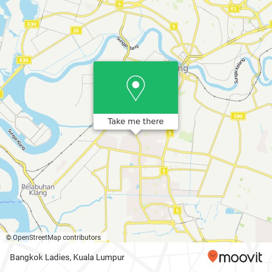 Peta Bangkok Ladies