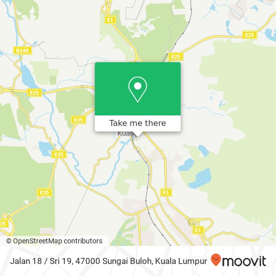 Jalan 18 / Sri 19, 47000 Sungai Buloh map