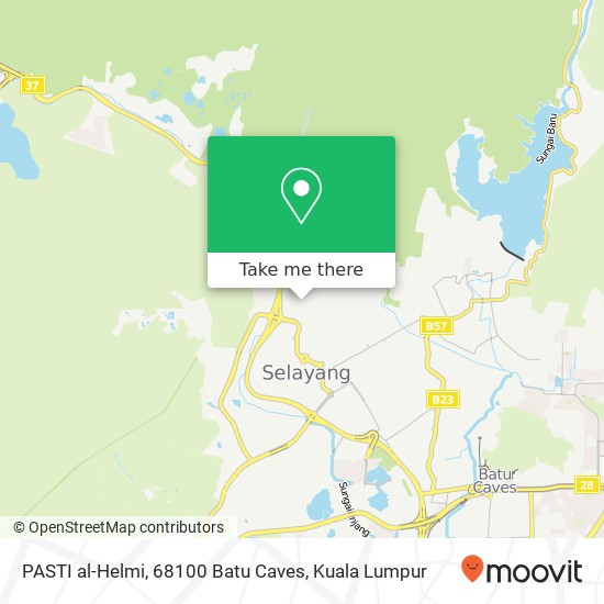 PASTI al-Helmi, 68100 Batu Caves map