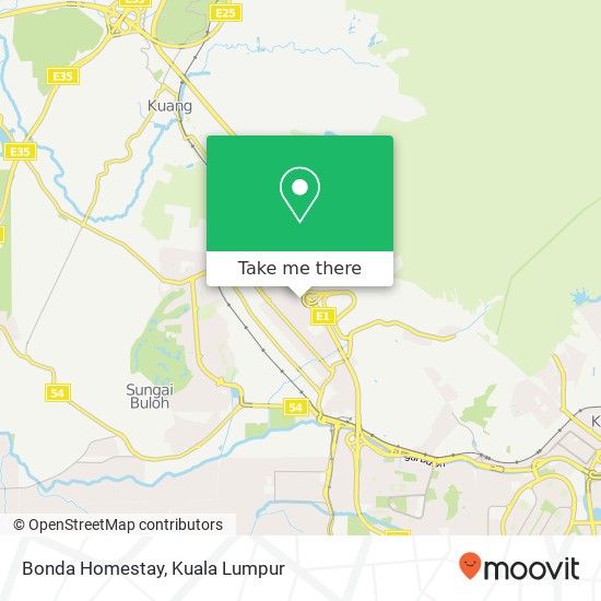 Peta Bonda Homestay