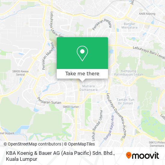 KBA Koenig & Bauer AG (Asia Pacific) Sdn. Bhd. map