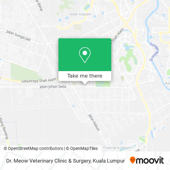 Dr. Meow Veterinary Clinic & Surgery map