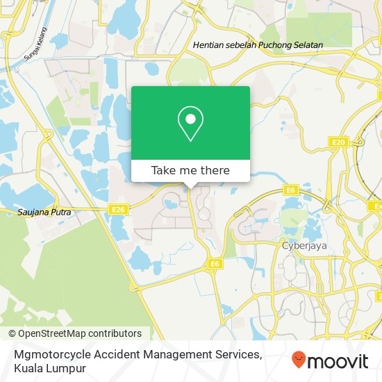 Mgmotorcycle Accident Management Services map