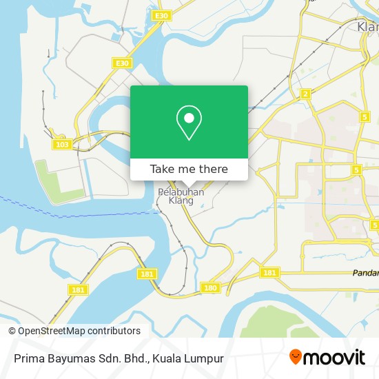 Prima Bayumas Sdn. Bhd. map