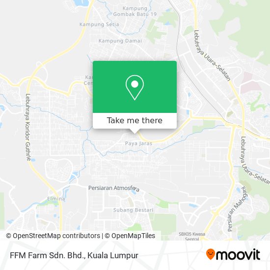 FFM Farm Sdn. Bhd. map