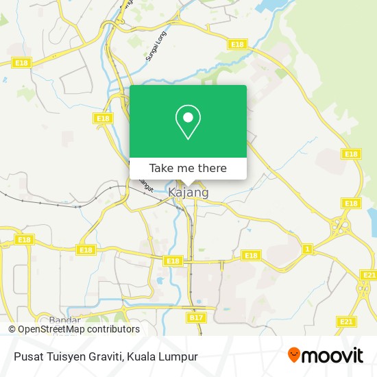 Pusat Tuisyen Graviti map