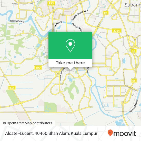 Peta Alcatel-Lucent, 40460 Shah Alam