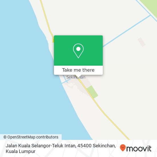 Jalan Kuala Selangor-Teluk Intan, 45400 Sekinchan map