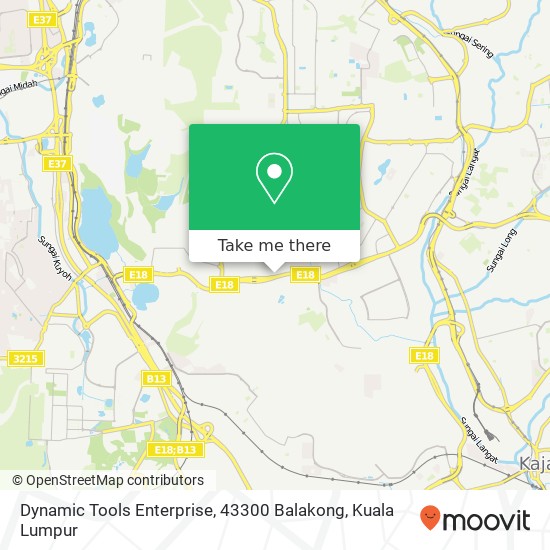 Dynamic Tools Enterprise, 43300 Balakong map