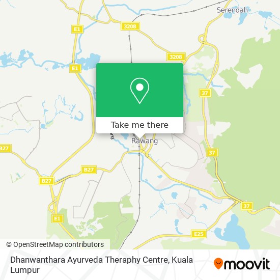 Dhanwanthara Ayurveda Theraphy Centre map