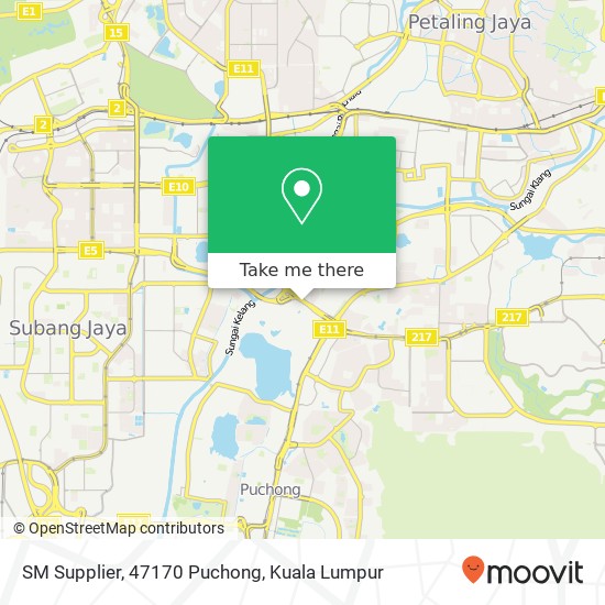 SM Supplier, 47170 Puchong map