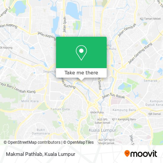 Makmal Pathlab map