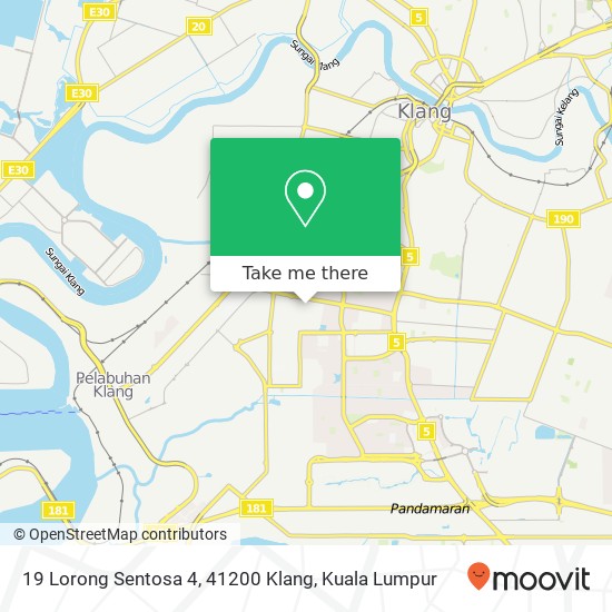 19 Lorong Sentosa 4, 41200 Klang map