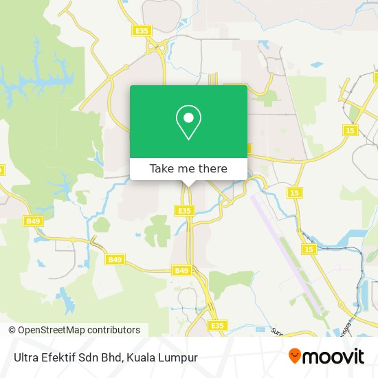 Ultra Efektif Sdn Bhd map