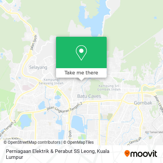 Perniagaan Elektrik & Perabut SS Leong map