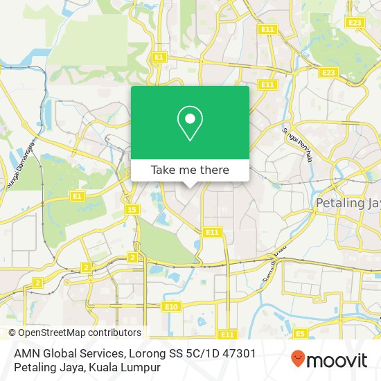 AMN Global Services, Lorong SS 5C / 1D 47301 Petaling Jaya map