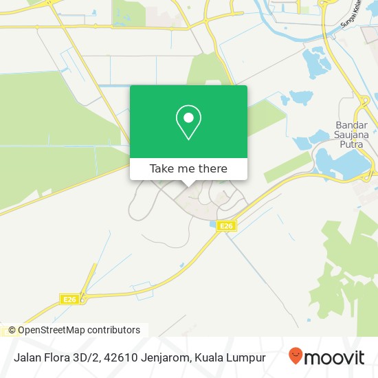 Jalan Flora 3D / 2, 42610 Jenjarom map