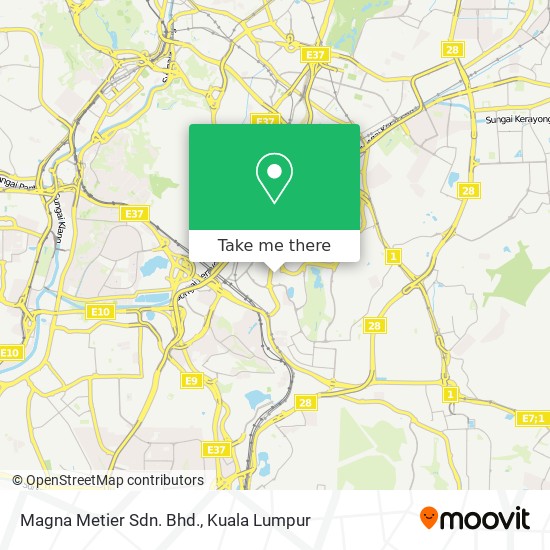 Magna Metier Sdn. Bhd. map