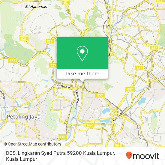 DCS, Lingkaran Syed Putra 59200 Kuala Lumpur map