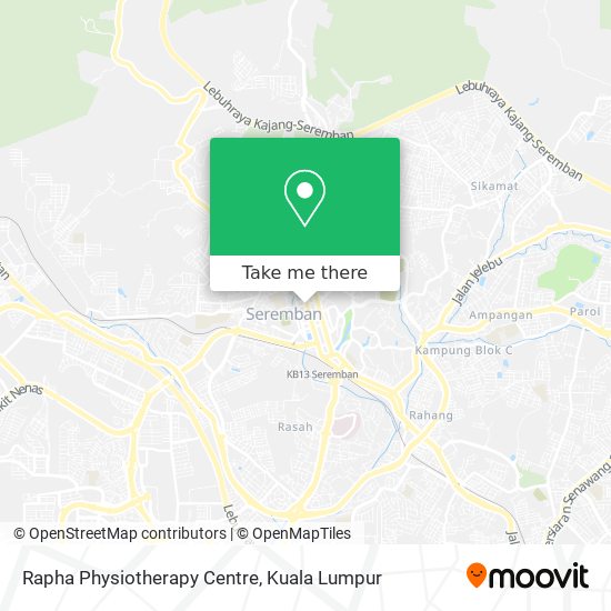 Rapha Physiotherapy Centre map