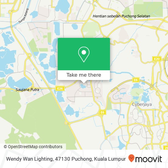 Peta Wendy Wan Lighting, 47130 Puchong