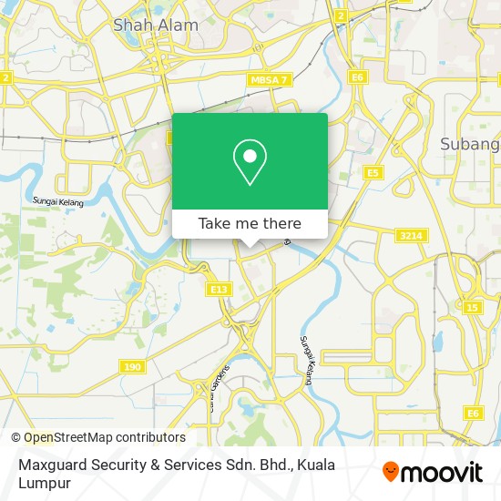 Maxguard Security & Services Sdn. Bhd. map