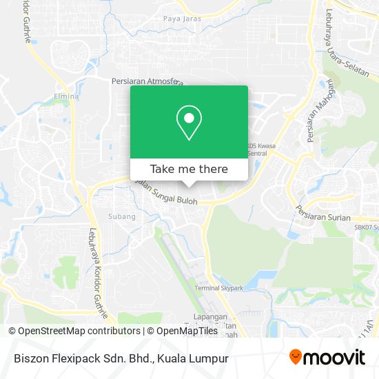 Biszon Flexipack Sdn. Bhd. map