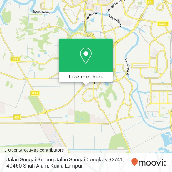 Peta Jalan Sungai Burung Jalan Sungai Congkak 32 / 41, 40460 Shah Alam